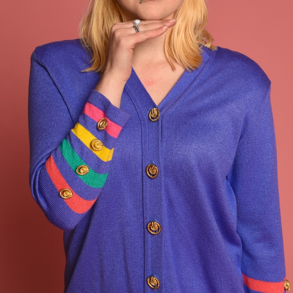 Women's Vintage button up  cardigan size 10 P